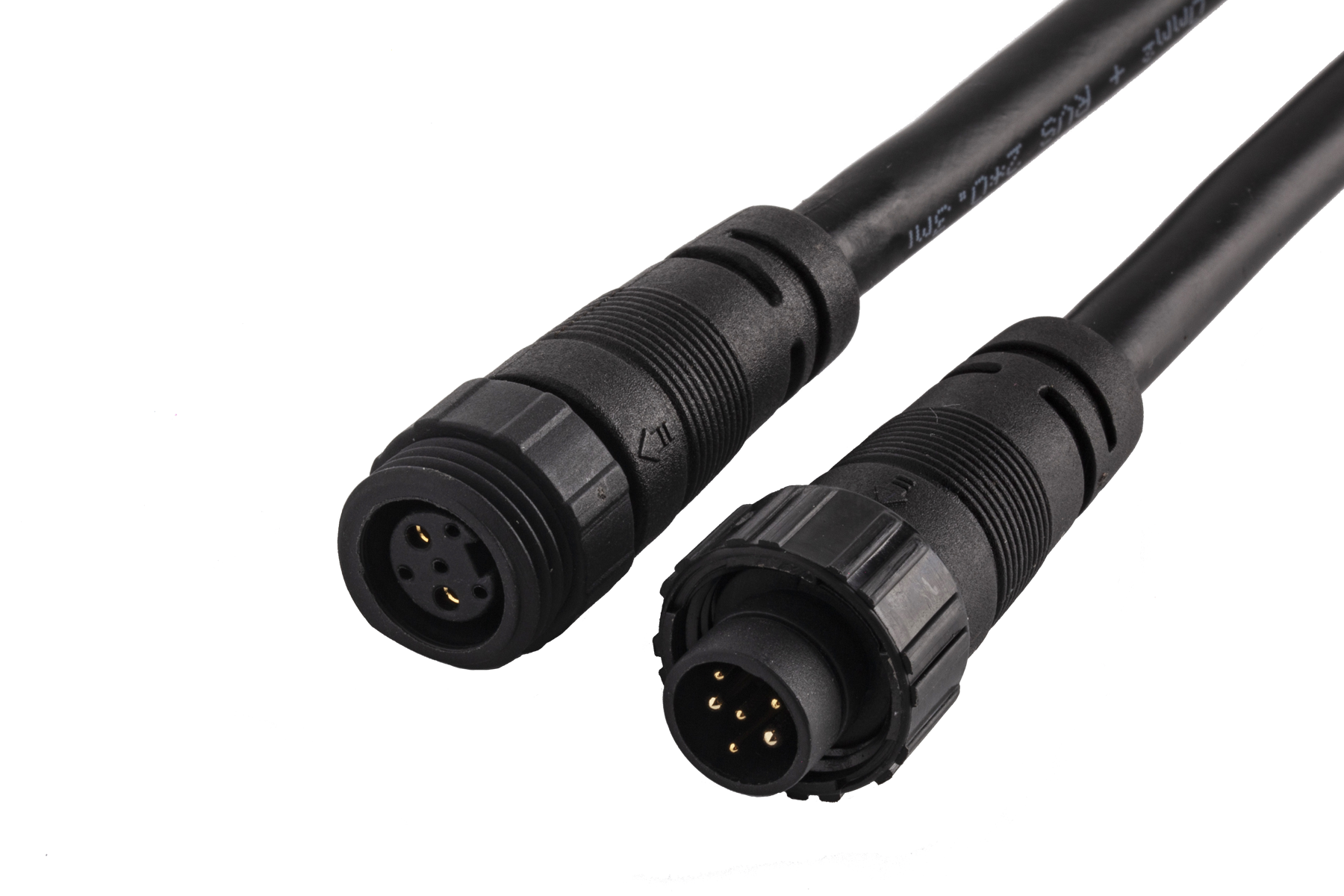 M16插針端連接器2~6芯